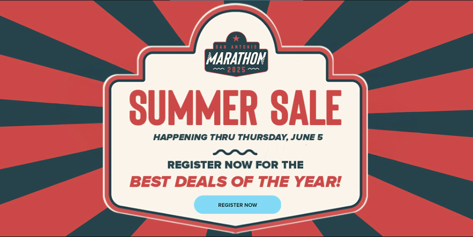 San Antonio Marathon Summer Sale